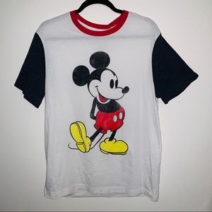Disney Mickey Mouse Large Womens T-Shirt ✨🖤